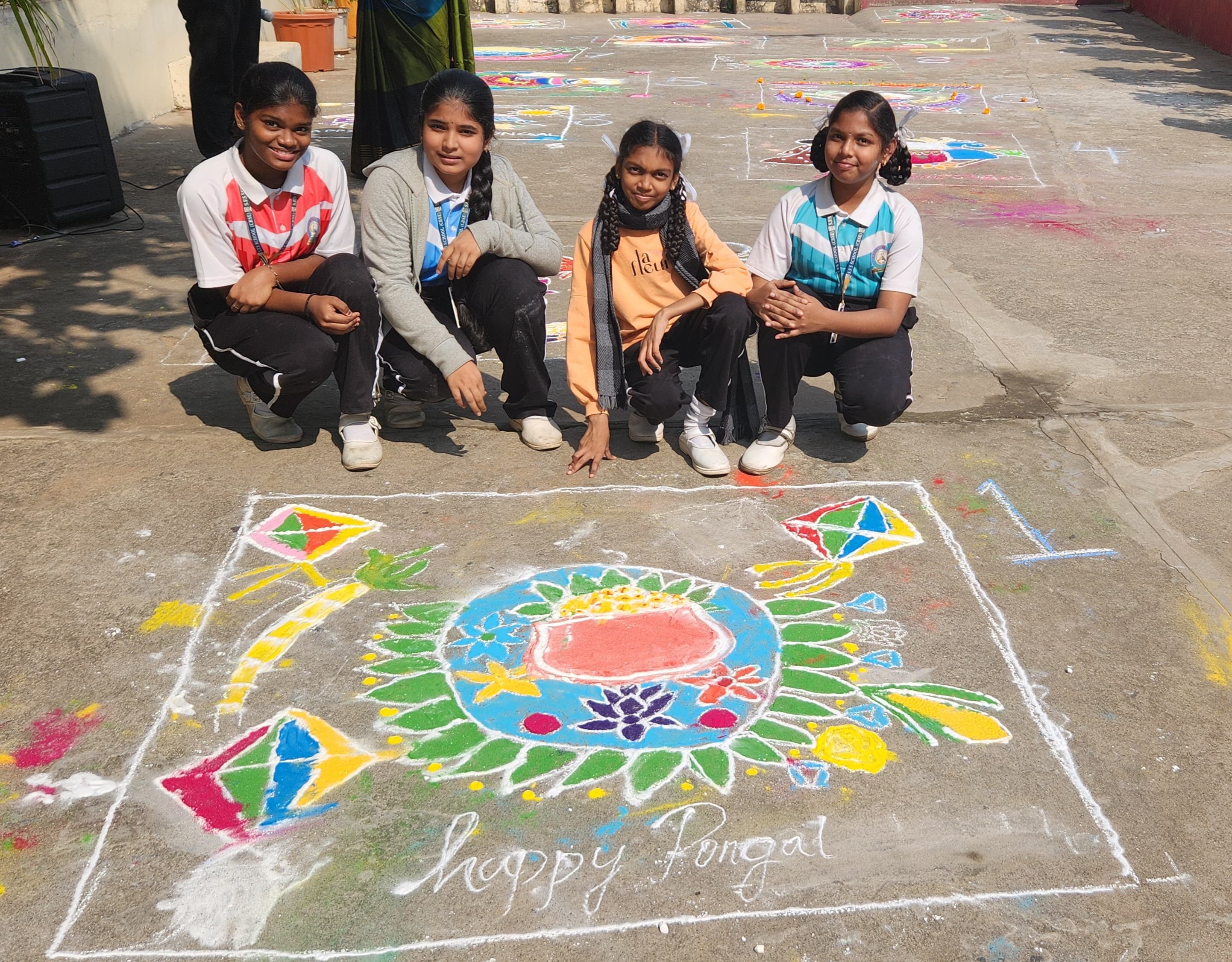 Rangoli competition